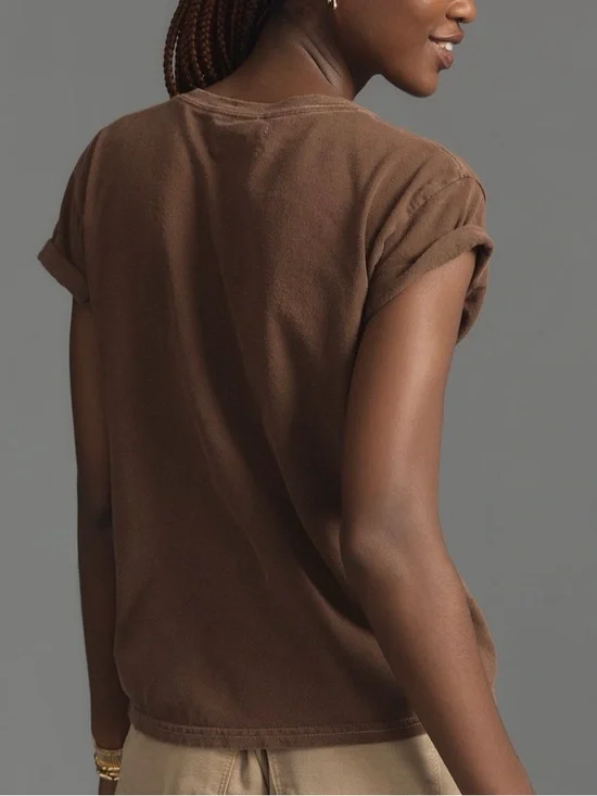 Anthropologie Western Hat Graphic Tee - Picture 2 of 7